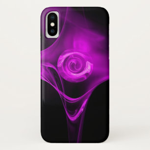 LILA VIOLET FRAKTAL ROSE Case-Mate iPhone HÜLLE