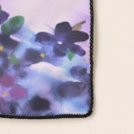 Lila Violet Scarf<br><div class="desc">Ladys Designer Accessoires in einem lila Aquarellmuster.</div>
