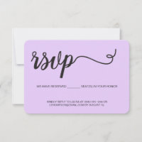 Lila Violet-UAWG ohne Mailing Reservierter Sitzpla