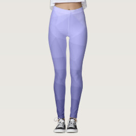 Lila violett-blaues Mesh-Omermuster Leggings