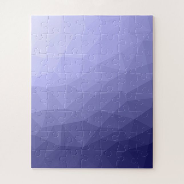 Lila violett-blaues Mesh-Omermuster Puzzle (Vertikal)