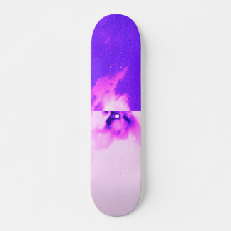 Lila violette Himmelswolke Skateboard