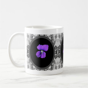 Lila violette Tasse