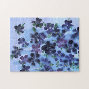 Lila Violettpuzzle Puzzle