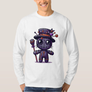 lila Voodoo Puppenkleid T-Shirt