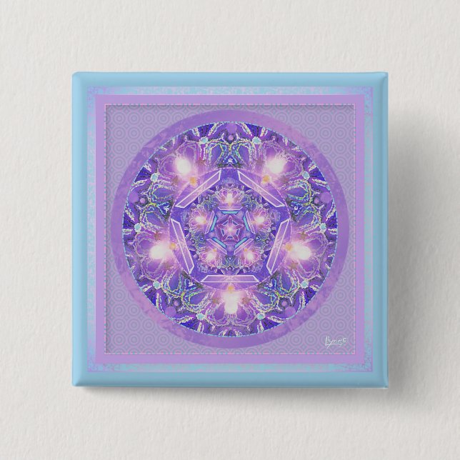 Lila W1 Button (Vorderseite)