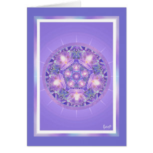 Lila W1-Geburtstagkarte