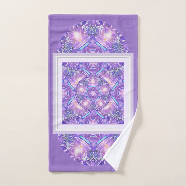Lila W1 Handtuch (Handtuch)