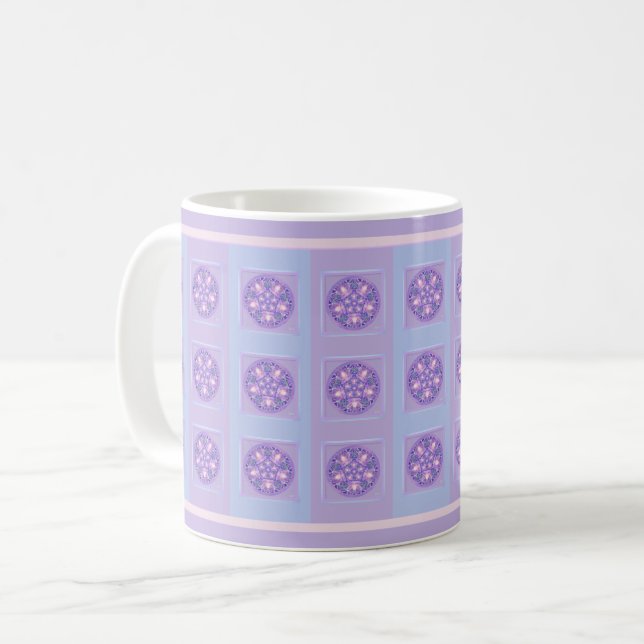Lila W1 Kaffeetasse (Vorderseite Links)