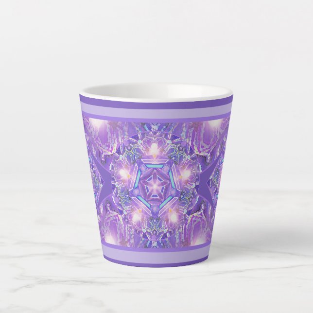 Lila W1 Milchtasse (Vorderseite)
