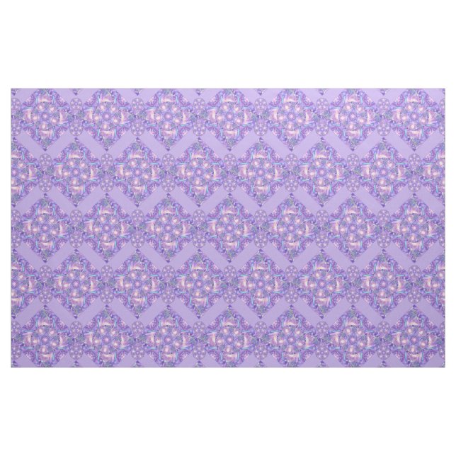 Lila W1 Stoff (Fat Quarter (45,7 x 55,9 cm))
