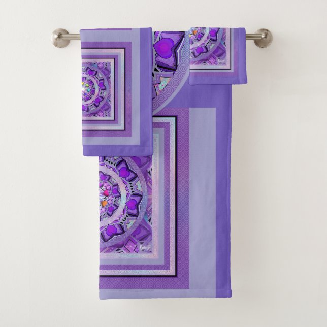 Lila W2 Badhandtuch Set (Insitu)