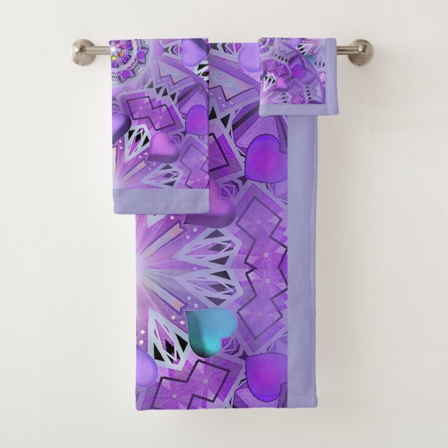 Lila W2 Badhandtuch Set (Insitu)