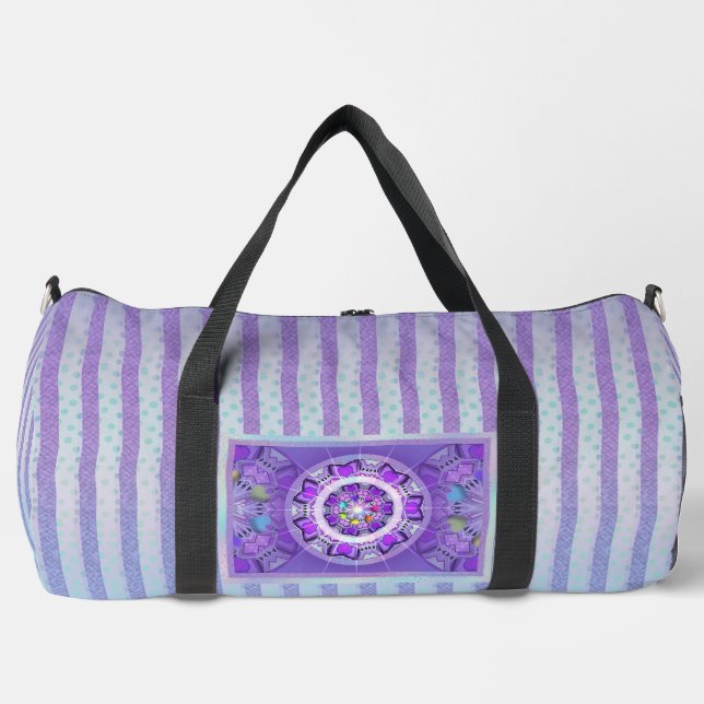 Lila W2 Duffle Bag (Vorderseite)