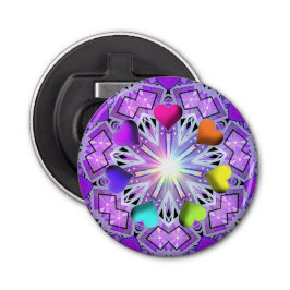 Lila W2 Flaschenöffner