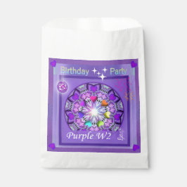 lila W2 Geschenktütchen