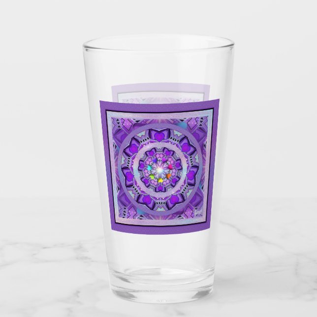Lila W2 Glas (Vorderseite)