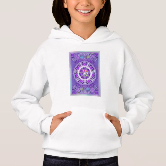 Lila W2 Hoodie (Vorderseite)