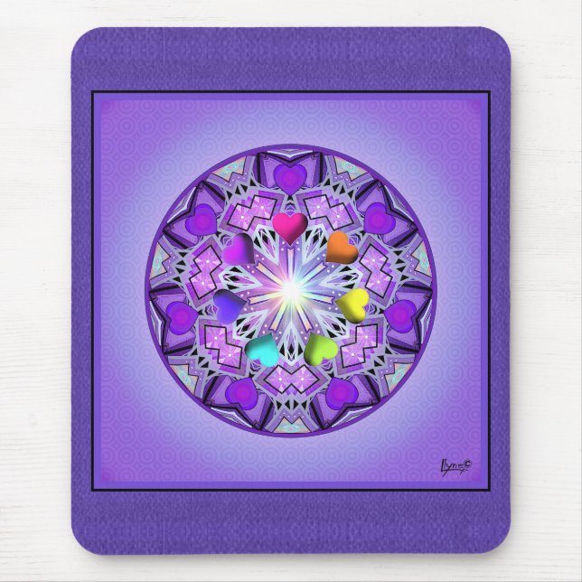 Lila W2 Mousepad (Vorne)