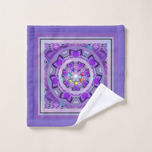 Lila W2 Waschlappen