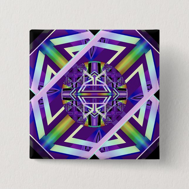 Lila W3 Button (Vorderseite)