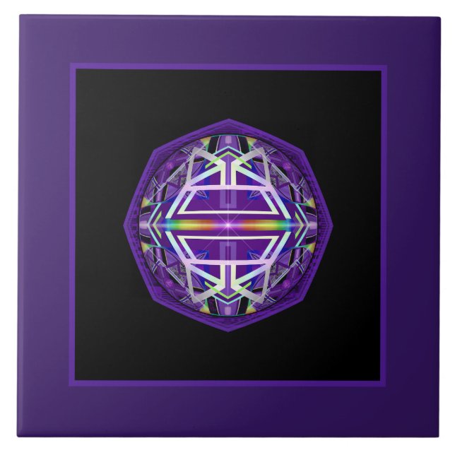 Lila W3 Fliese (Vorderseite)