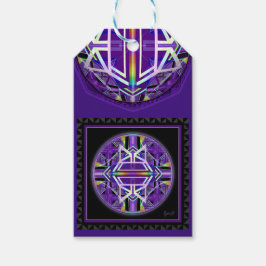 Lila W3 Geschenkanhänger