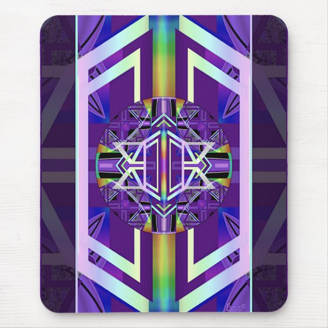 Lila W3 Mousepad (Vorne)