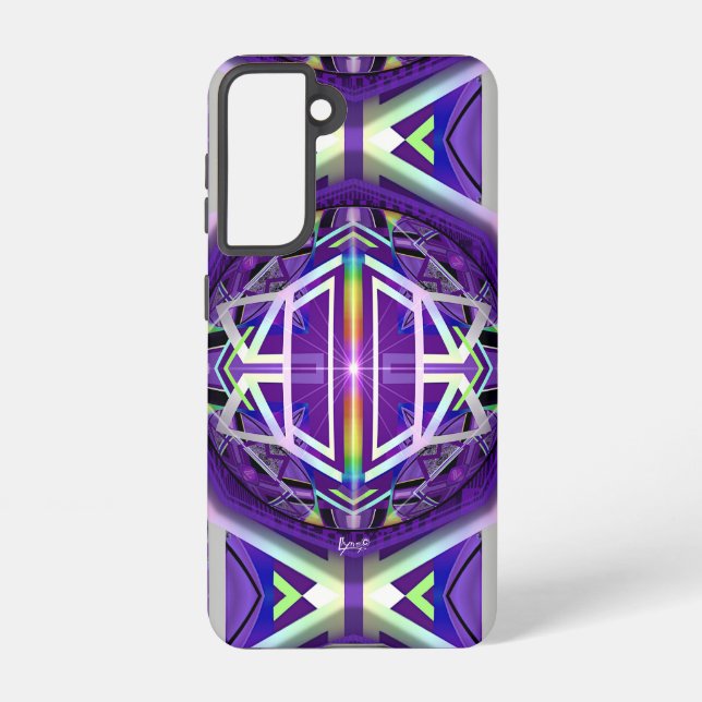 lila w3 samsung galaxy hülle (Rückseite)
