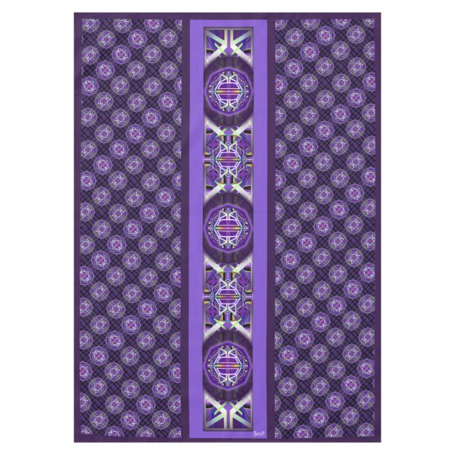 lila W3 Tischdecke (Vorderseite)