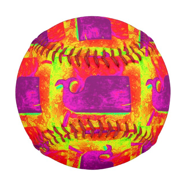 lila Wale Gelb Thunder_Cove Baseball (Vorderseite)