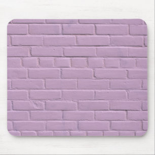 Lila Wand aus weichem Pastell Mousepad