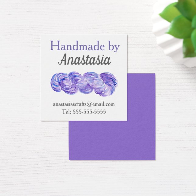 Lila Wasserfarbe für handgefertigte Fahrzeuge (Schreibtisch)