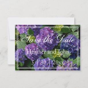 Lila Wasserhaube Save The Date