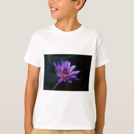Lila Wasserlilie Lotus T-Shirt