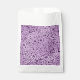 Lila Wassertröpfchen Geschenktütchen