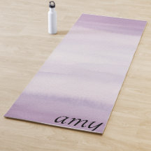 Lila Watercolor Ombre Personalisiert