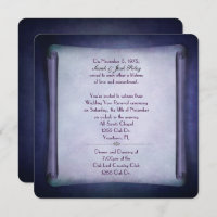 Lila Wedding Vow Renewal Scroll