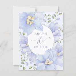 Lila weiche Blume Blütezeit Postkarte