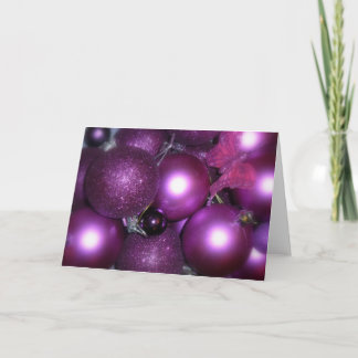 Lila Weihnachten