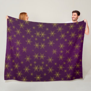 lila, Weihnachten, Stern, Weihnachten, Glanz, Fleecedecke