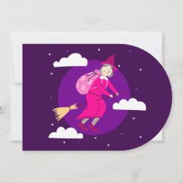 lila Weihnachtswitze, Janna-Broomrider-Spookmas Einladung