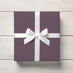 Lila Wein Elegant Solid Geschenkpapier