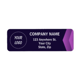 Lila-weiß-modern Beruflich