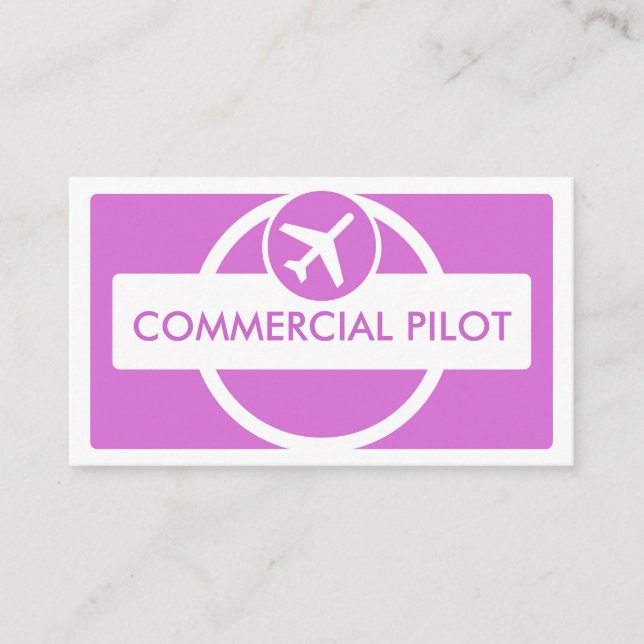 Lila weiße, benutzerfreundliche Visitenkarten Visitenkarte (Vorderseite)