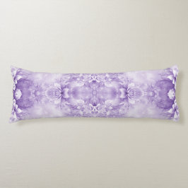 Lila weiße Blume Kissen