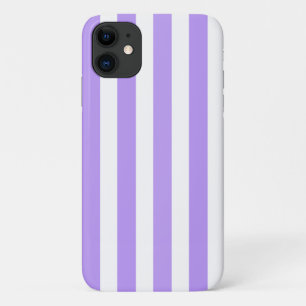 Lila-weiße Bonbonstreifen Case-Mate iPhone Hülle
