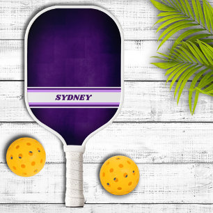 Lila-weiße personalisierte Pickleball-Schläger Pickleball Schläger