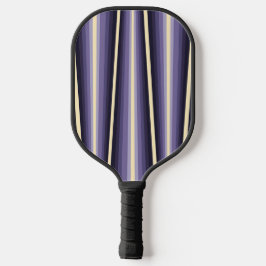 Lila-weißen Chevron-Muster Pickleball Schläger