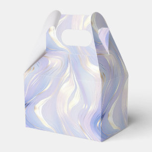 Lila weißer Goldmarmor Geschenkschachtel